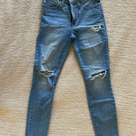 Madewell high-rise skinny jeans size 27 - Picture 5 of 7